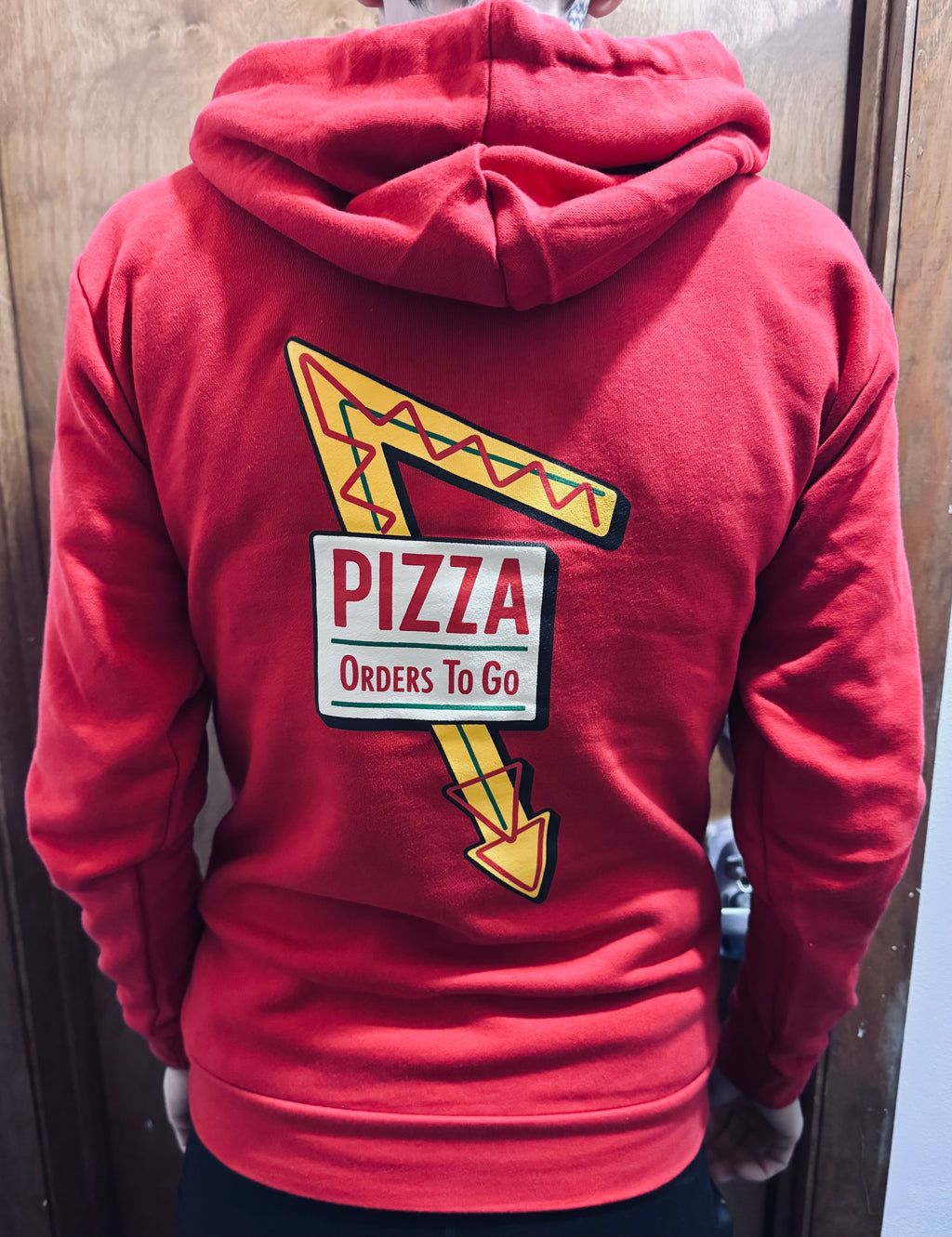 Pullover Hoodie, Red, 2XL+
